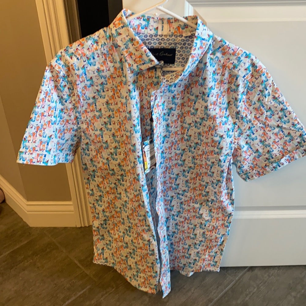 Robert graham cocktail shirt XL NWT!!